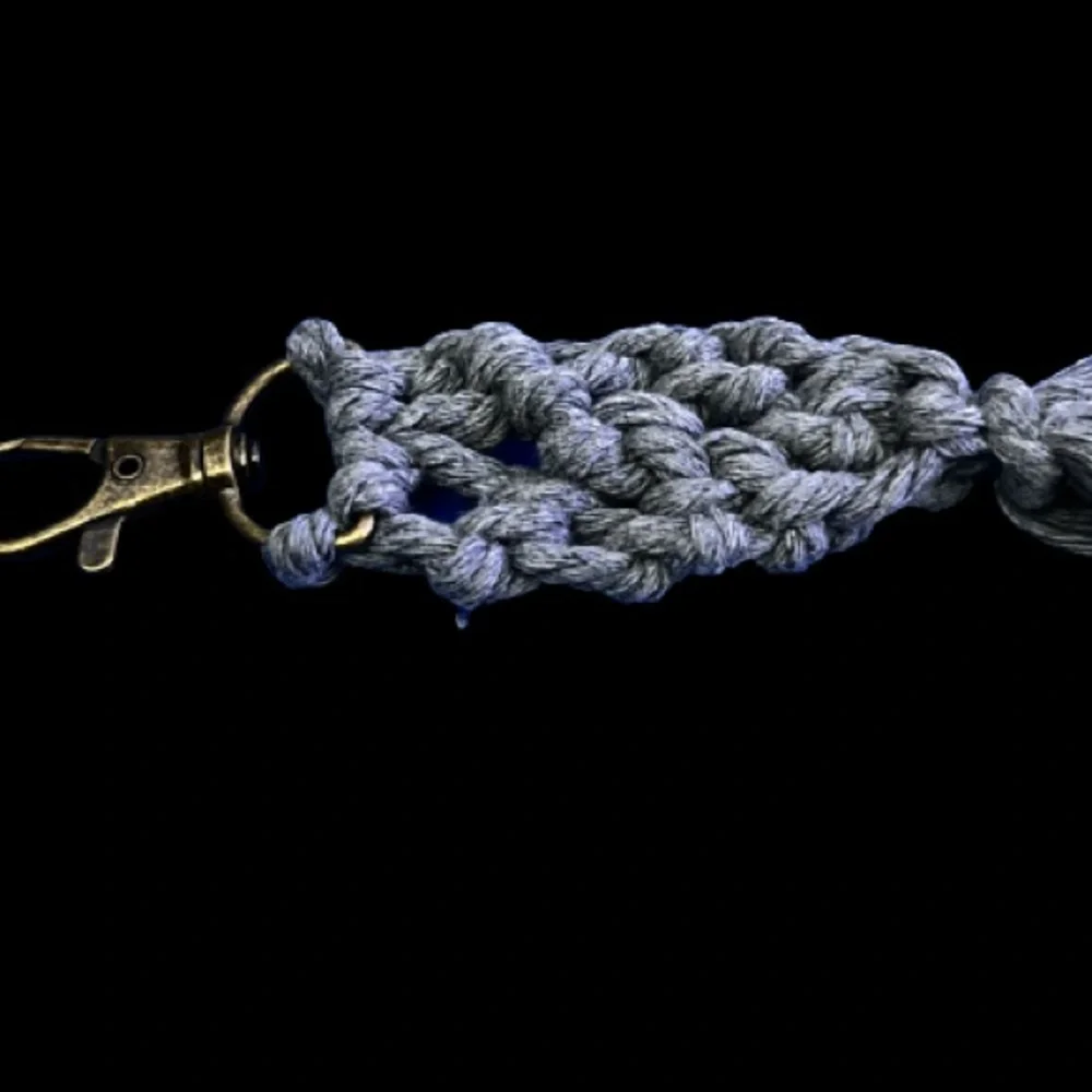 Handmade Macrame Keychains - Picture 3 of 4
